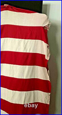 USA American Flag 142 X 92 (12x8) Heavy Duty Tattered