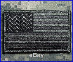 USA American Flag Tactical Morale Military Acu Dark Velcro Brand Fastener Patch