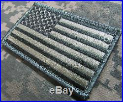 USA American Flag Tactical Us Army Morale Military Badge Acu Light Hook Patch