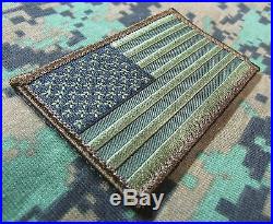 USA American Flag Tactical Us Army Morale Military Badge Forest Cam Velcro Patch