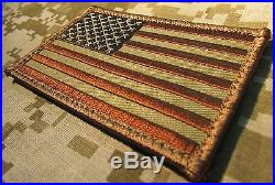 USA American Flag Tactical Us Morale Military Desert Velcro Brand Fasten Patch