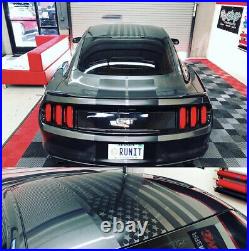 USA American Flag Universal Racing Stripes Air Release EZ Install Mustang GT