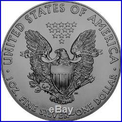 USA FLAG SKULL American Silver Eagle 2018 Walking Liberty $1 Dollar Coin 1 oz