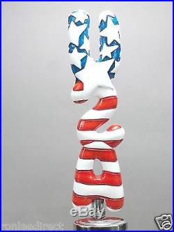 USA (american Flag) Bar Beer Tap Handle Direct From Ron Lee