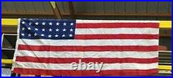 United States American 48 Star Flag Memorabilia Vintage Faded Glory USA b