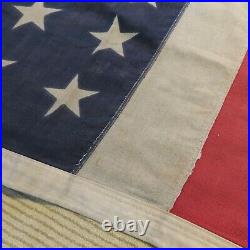 VINTAGE 48 Star U. S. American Flag WW2 Era 1912-1959 Original 4x6