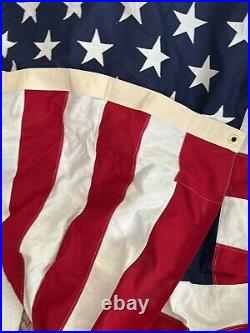 VTG EUC 1959 49 STAR Valley Forge 5X9 1/2 ft Bunting U. S. AMERICAN FLAG