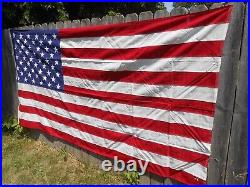 Valley Forge 100% Cotton Bunting American Flag Embroidered Grommets USA Made BT2