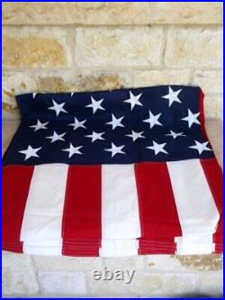Valley Forge USA American Flag 50 Embroidered Stars 5'x9' Red White Blue