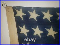 Vintage 40 Forty Star USA American Flag 1889 unofficial