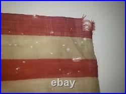 Vintage 40 Forty Star USA American Flag 1889 unofficial