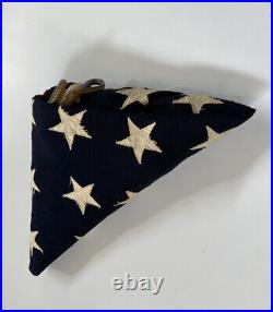 Vintage 48 Star United States American Flag 5x8 Bunting World War II Era U. S. A