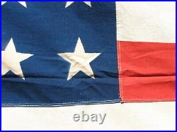 Vintage 48 Stars & Stripes Eagle Brand US Flag WWI/WWII Era American USA G