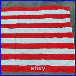 Vintage 49 Star U. S. American Flag 5' X 9 1/2 ft. Valley Forge Flag Company New