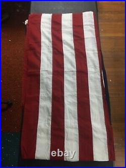 Vintage 49 Star U. S. American Flag 5' X 9 1/2ft. Valley Forge Flag Company 11806