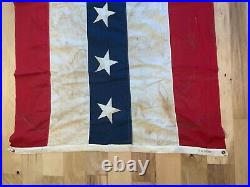 Vintage 6 STAR 5 STRIPE EverWear U. S. FLAG Naval Military Parade Ship 4 x 6