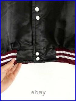 Vintage 70s NFL Los Angeles Raiders LAR Varsity Jacket Made in England Size L