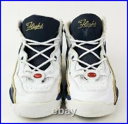 Vintage 90s NIKE Air Flight 96 Olympics OG Basketball Shoes (130267-141) Size 11