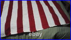 Vintage American Flag, 100% cotton, USA made by Pioneer, excellent shape