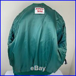 Vintage Atlanta 1996 Jacket Olympics Leather Coat XL Flags Logo 90s Team USA