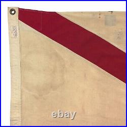 Vintage Cotton Distressed Flag Alabama Southern Cloth American USA Saltire Cross