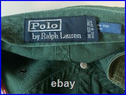 Vintage Polo Ralph Lauren American Flag Hat Sportsman Sport strap back Cap USA