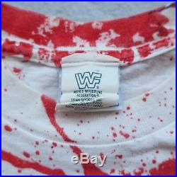 Vintage RARE 1993 WWF Lex Luger American Flag Tshirt Size XL USA WWE