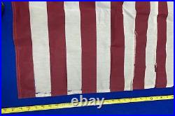 Vintage U. S. Military American Flag Post 1960's 50 Star Ensign US 50 x 33