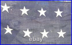 Vintage Wool 1940's United States of America Flag 48 Stars Arizona 54 x 92