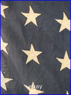 Vintage united state usa american flag 48 sewn star superior brand
