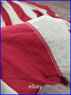 Vintage usa american flag 48 sewn star superior brand