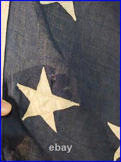Vintage usa american flag 48 star superior brand