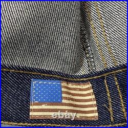 Wrangler Archive Selvedge Denim Jacket Size M 24MJZ Made in USA Sanforized New