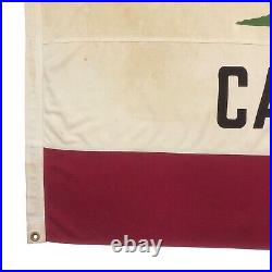 XL Vintage Cotton California Republic State Bear Flag Cloth Antique American USA